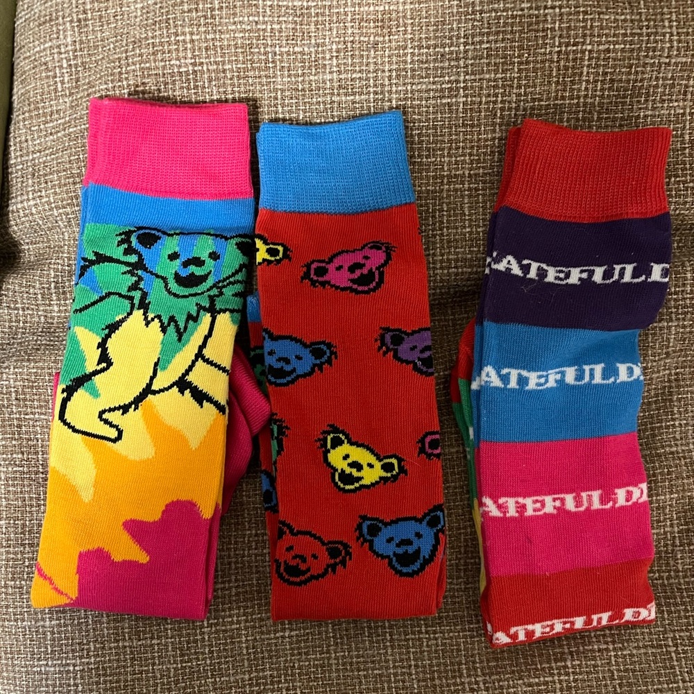NWOT Grateful Dead Socks
